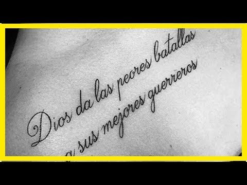 Tatuajes con frases de vida: inspiración en la piel